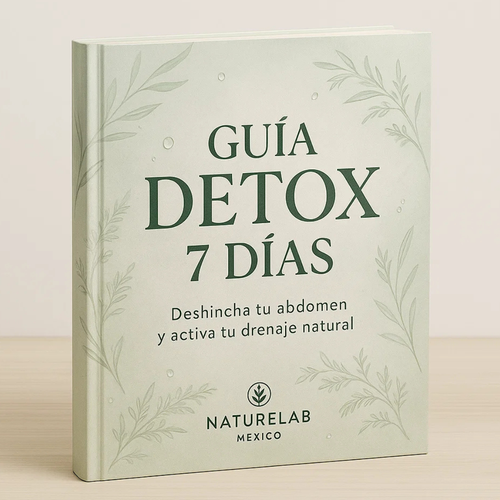 7 Day Detox Guide (value $299 MXN) — discover how to boost your drainage results from day one.